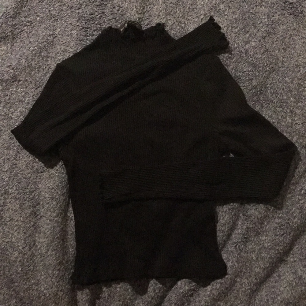 Black Turtle Neck Long sleeve